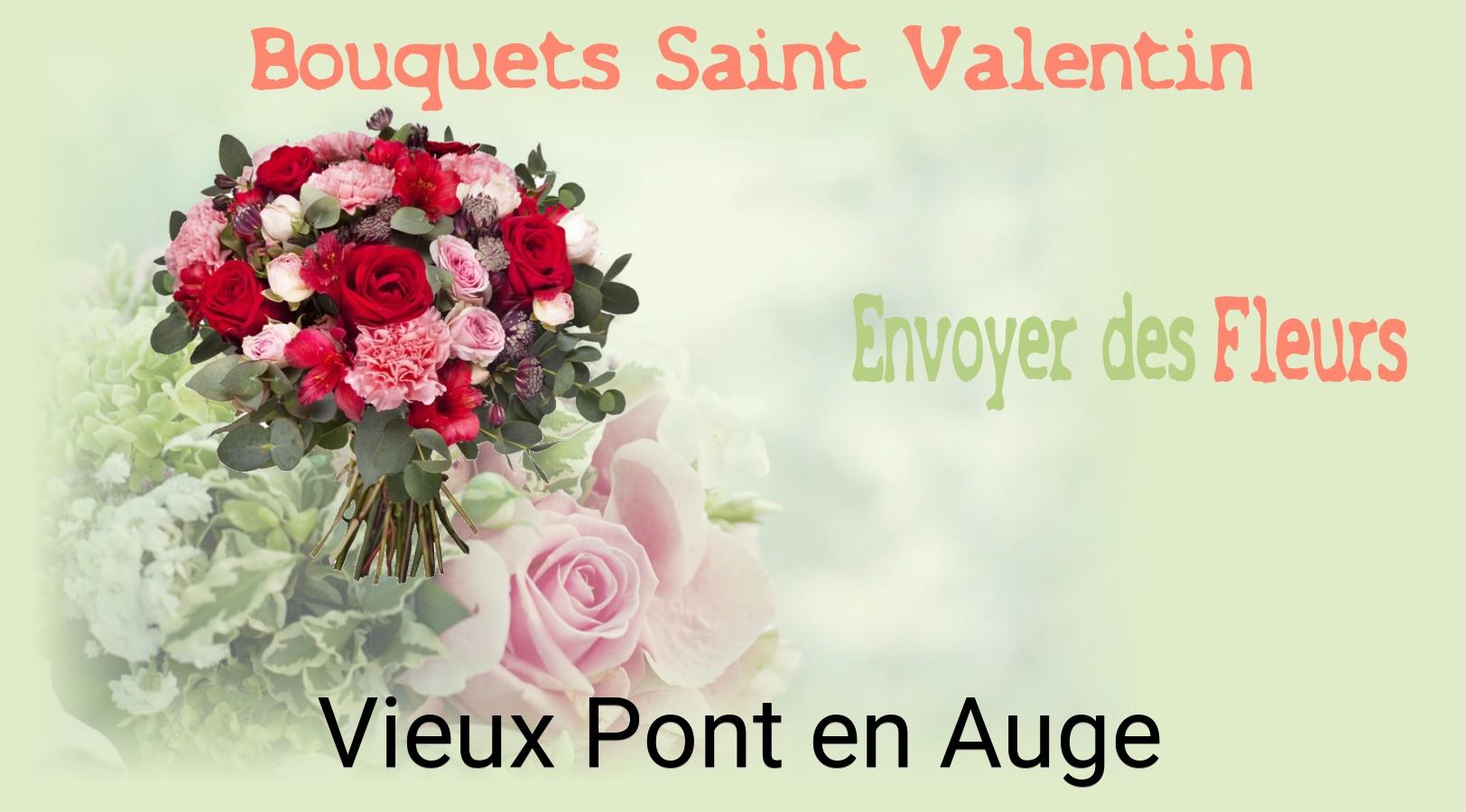 Roses de Saint-Valentin livrées à Vieux-Pont-en-Auge