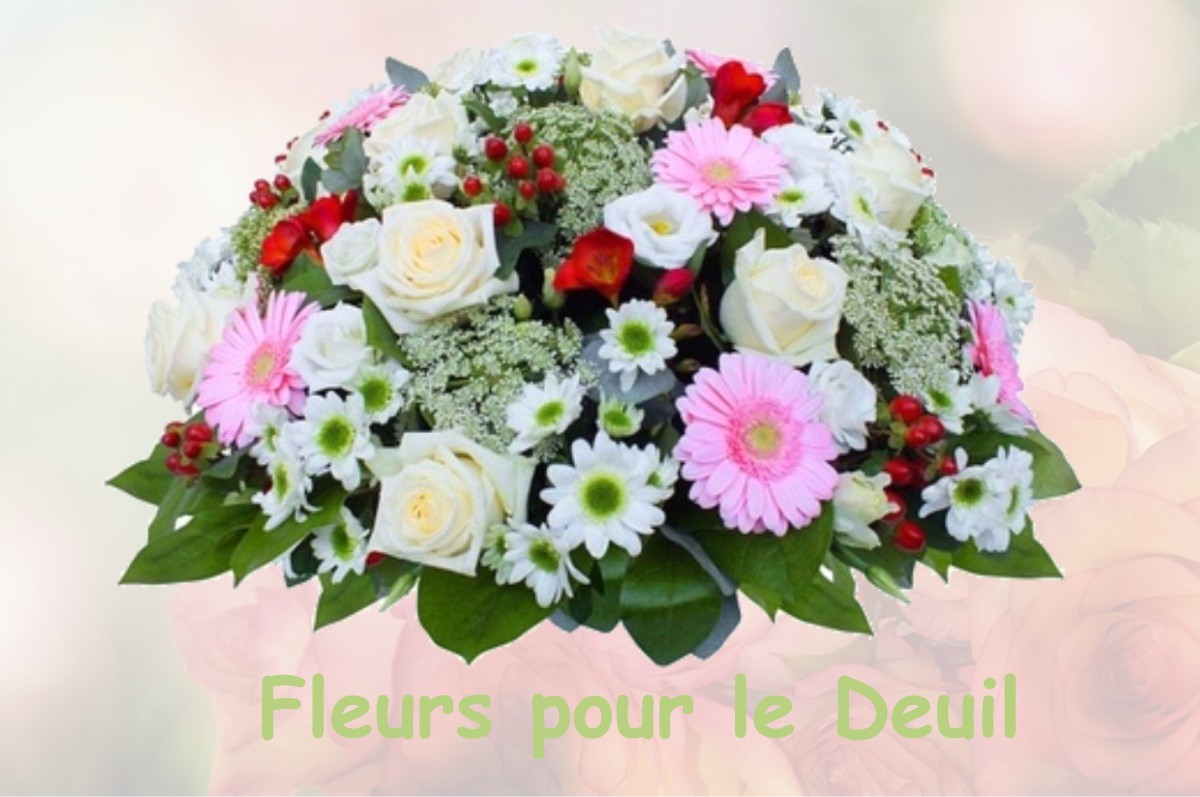 fleurs deuil VIEUX-PONT-EN-AUGE